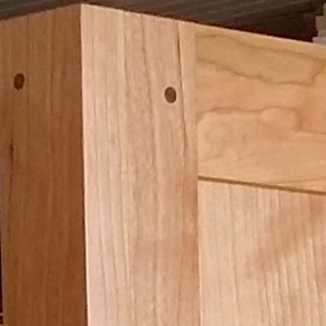 Mortise & Tenon with Round Pegged Joint